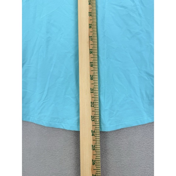 Under Armour Women's Sz XS Teal Blue Coolswitch Run Elbow Short Sleeve Top NWT - Picture 7 of 9